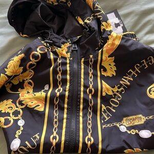 VERSACE JEANS COUTURE
Black & Gold Chain Couture Jacket
